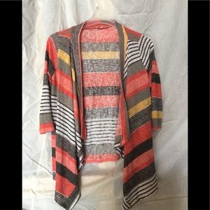 Boutique colorful cardigan